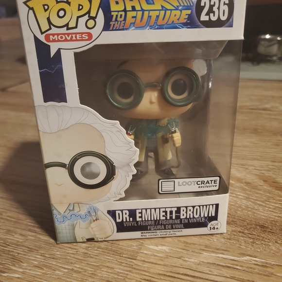 Funko Pop! Dr. Emmett Brown Vinyl Figure - Picture 4 of 4